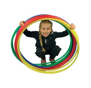 Children'S Hula Hoops 60Cm Ast Pk12
