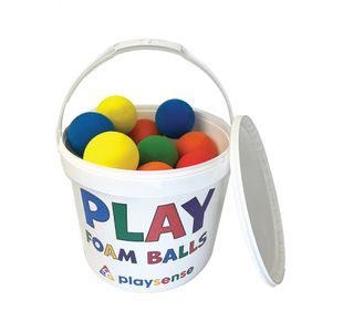 Playsense Foam Balls Ast 9Cm Pk24