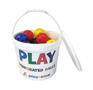 Playsense Perforated Ball 9Cm Pk24