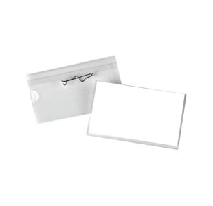 Announce Pin Name Badge 54X90Mm Pk50