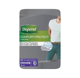 Depend Comfort Prt Pant Men L/Xl Pk9