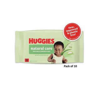 Huggies Naturl Pf Baby Wipe X48 Pk10