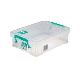 2.3L Storage Box 260X190X70Mm Clear