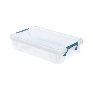 5.5L Storage Box 400X255X80Mm Clear