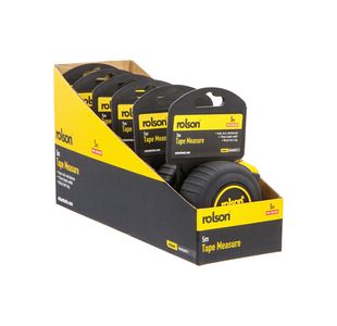 Rolson Tape Measure 5M Pk6