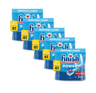 Finish Power Dishwsh Tab Lem X61 Pk5