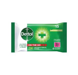 Dettol Antibac Hand Wipes X15 Pk9