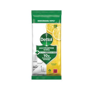 Dettol Mpps Wipe Lemon 110 Wipe Pk4