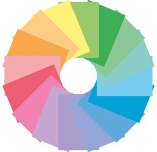 Coloured Page Overlays Pk16