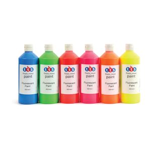 Ready Mix Paint Fluoro Ast 500Ml Pk6