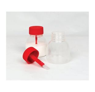 Empty Glue Jar With Brush Pk12
