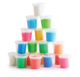 Soft Model Dough Pots 100G Ast Pk18
