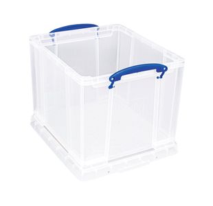 Stacking Box + Handles 25.7L Clr Pk3