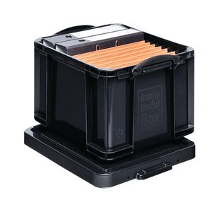 Really Useful 35L Rcyc Stor Box Blk