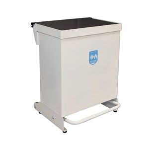 Fire Retard Sackholder Black Lid 42L