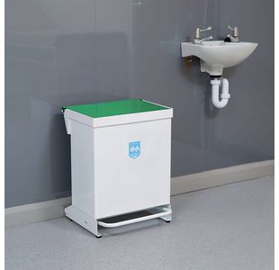 Fire Retard Sackholder Green Lid 42L
