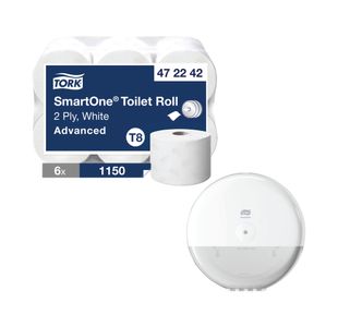 Tork T8 Smartone Wc Refill +Foc Disp
