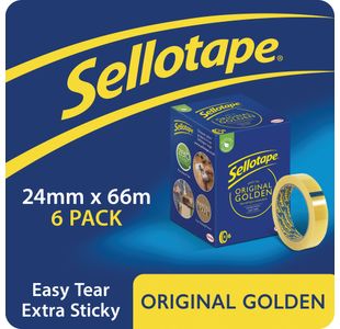 Sellotape Golden Tape 24Mmx66M