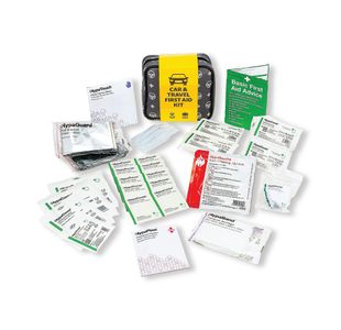 Car And Travel First Aid Kit Grey