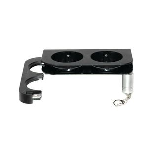 M System Black Double Bracket Pk2