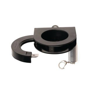 M System Black Single Bracket Pk2
