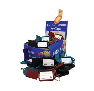Kevron Recycled Key Tags Ast Pk100