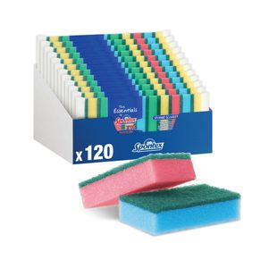 Spontex Sponge Scourers X10 Pk12