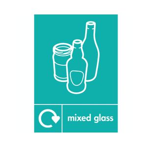 A5 Sign Mixed Glass Pack Of 5
