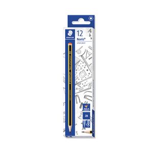 Staedtler Noris 121 2B Pencil Pk 12