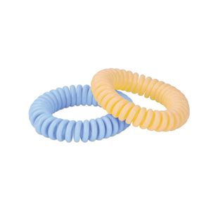 Status Travel Mosqu Band Ylw/Blu Pk2