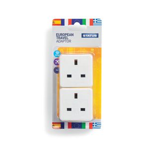 European Travel Adaptor Pk8