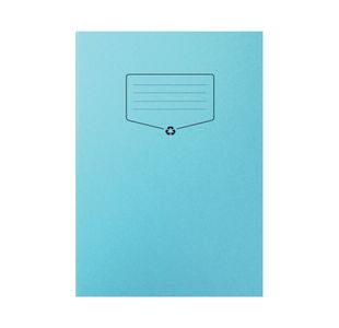 Rcyc Exr Book 7Mm Sq A4 Blu Pk10