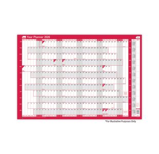 Sasco Year Planner Mtd 2026