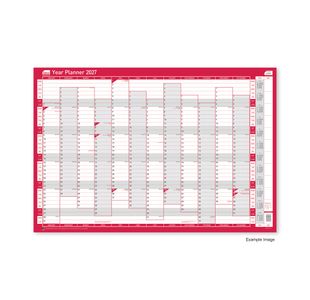 Sasco Year Planner Vert Unmtd 2027