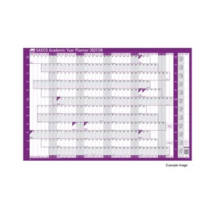 Sasco Academic Planner Unmtd 2027/28