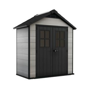 Keter Oakland Shed 7.5X4Ft Grey