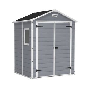 Keter Manor Shed 6X5Ft Grey