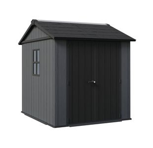 Keter Newton Plus Shed 7X7.5Ft Grey