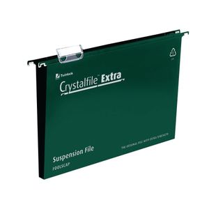 Rexel Crystalfile Susn File Grn Pk25