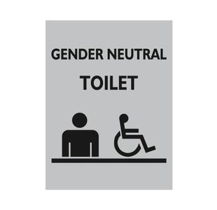 Stewart Superior Gender Neut Wc Sign