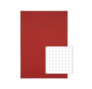 Rhino Exbook 80P S10 A4+ Red Pk50