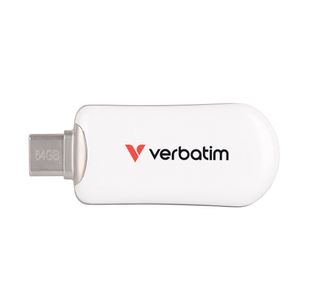Plectra Usb-C Flash Drive White 64Gb