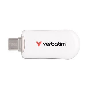 Plectra Usb-C Flash Drive Wht 128Gb