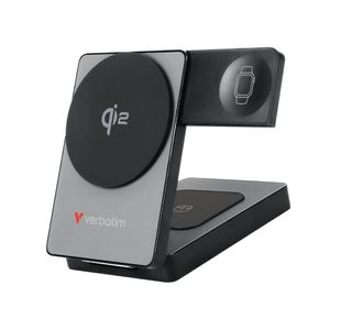 Verbatim Qi2 Power Bank 5000Mah Grey