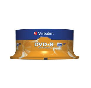Verbatim Dvd-R 16X Spd Pk25 43522