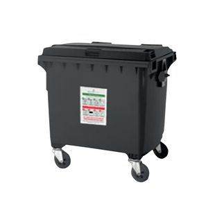 660L Lockable Wheeled Bin