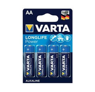 Varta Longlife Power Aa Battery Pk4