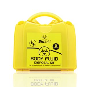 Biosafe Body Fluid Clean-Up Kit Ylw