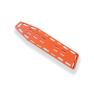 Orange Spinal Board With 3 Straps