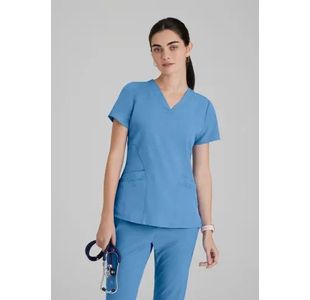 One Pulse Scrub Top Ceil 4Xl